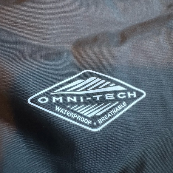 Columbia Black Omni Tech Waterproof Nylon Pants Pull On Mesh Lined Men’s Sz S - Picture 3 of 6